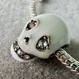 COPY - Glow in the Dark Skull Charm fits PANDORA